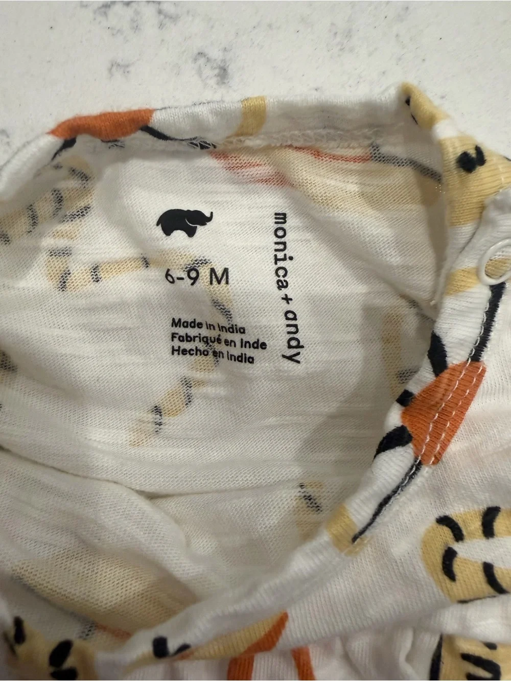 Monica + Andy Western Print Baby Romper - Picture 2 of 4